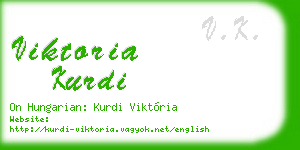 viktoria kurdi business card